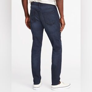 Old Navy Men's Relaxed Slim Jeans in  Blue Black